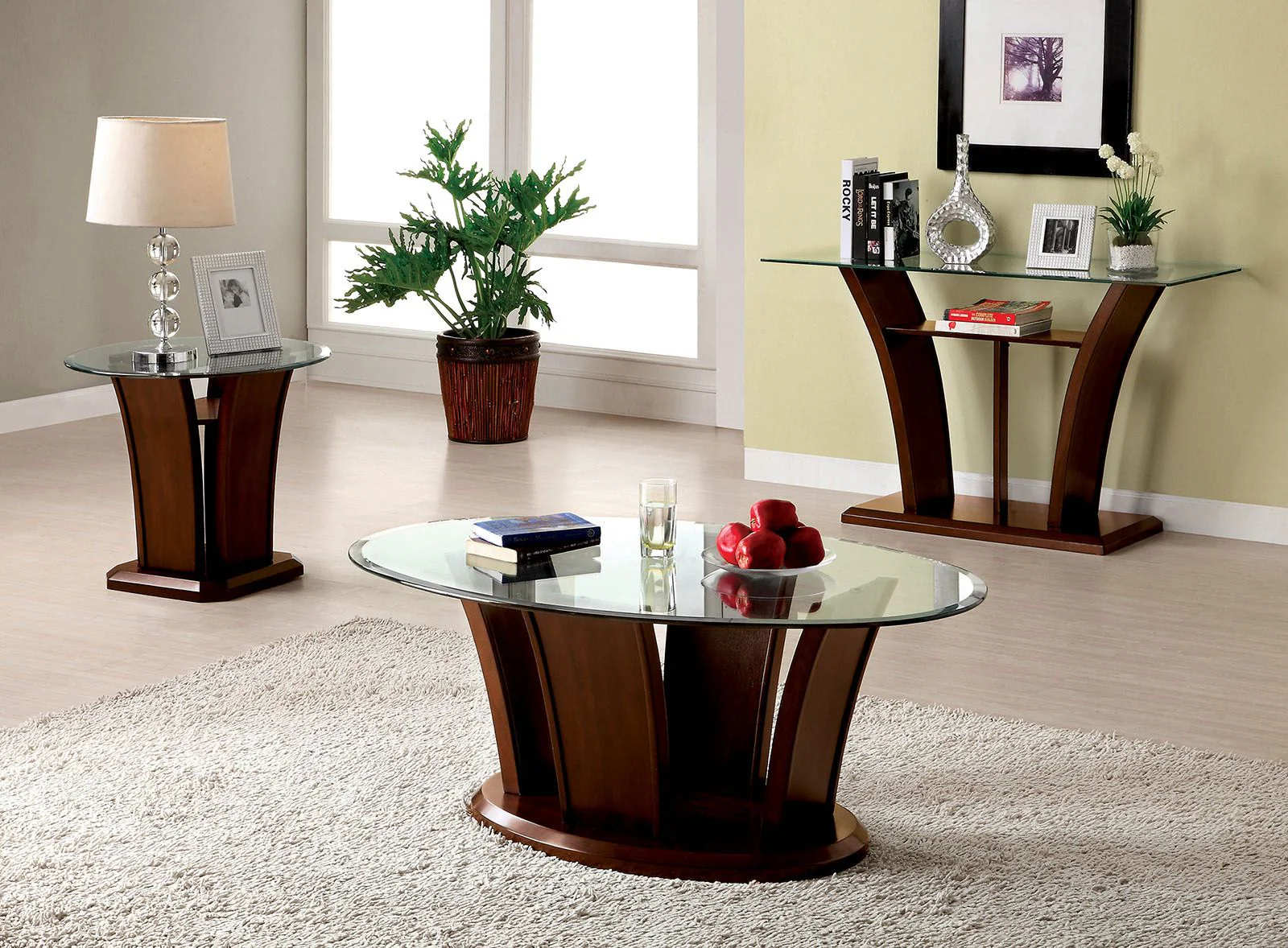 Manhattan Iv Coffee Table, Brown Cherry - Image 2