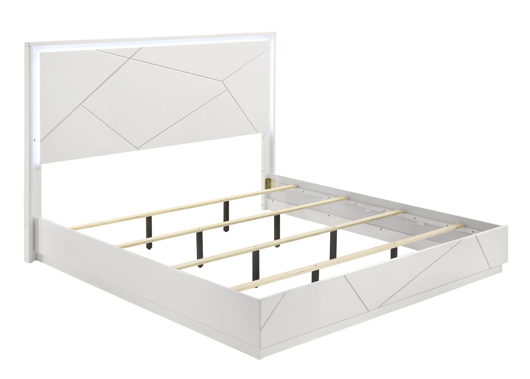 Manhattan Queen Bed White - Image 3