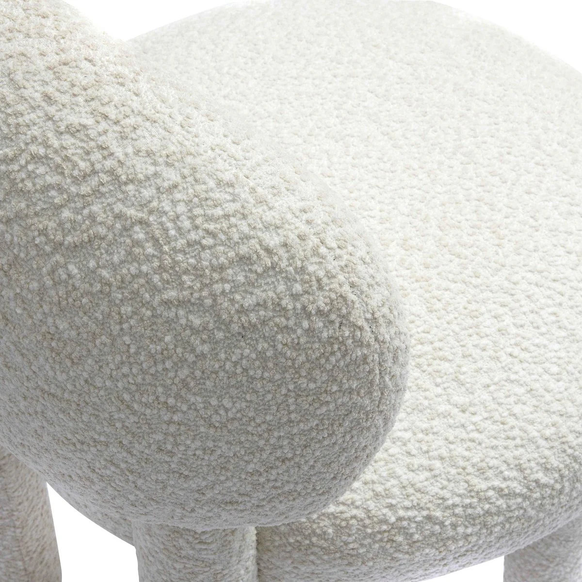 Manu Cream Performance Boucle Side Chair - Image 5