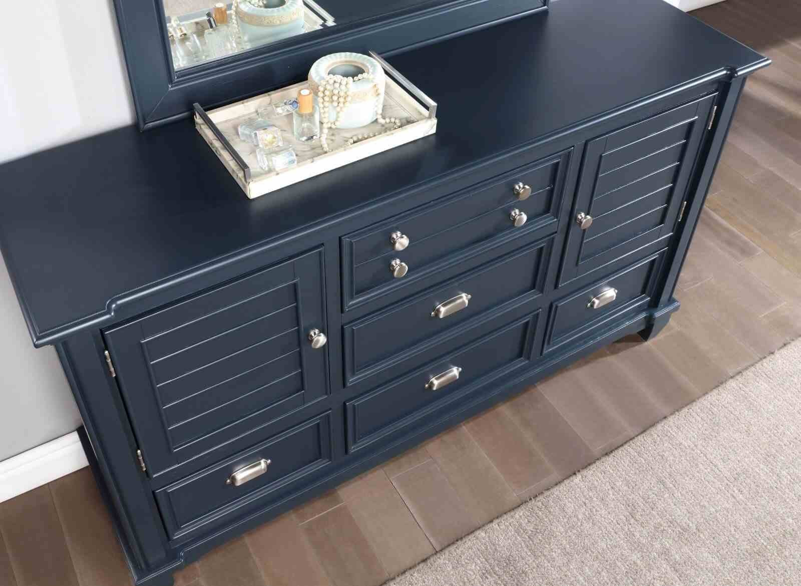 Manzanillo Dresser, Slate Blue - Image 3