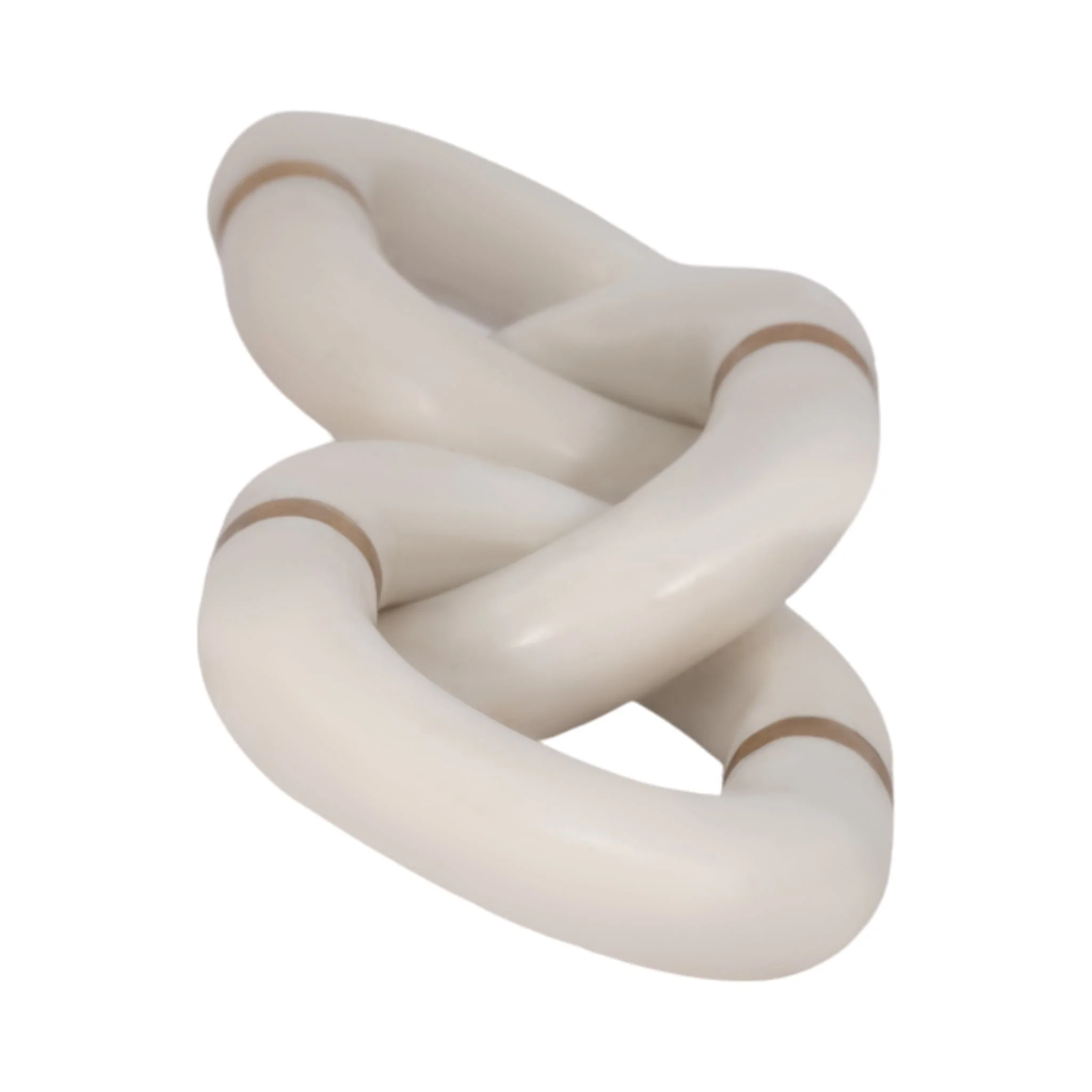 Marble 14" Chain Decor, White - Image 3