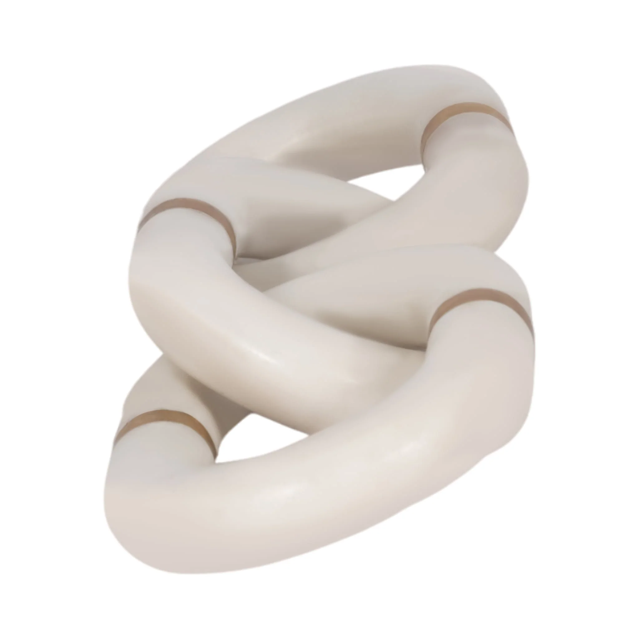 Marble 14" Chain Decor, White - Image 7