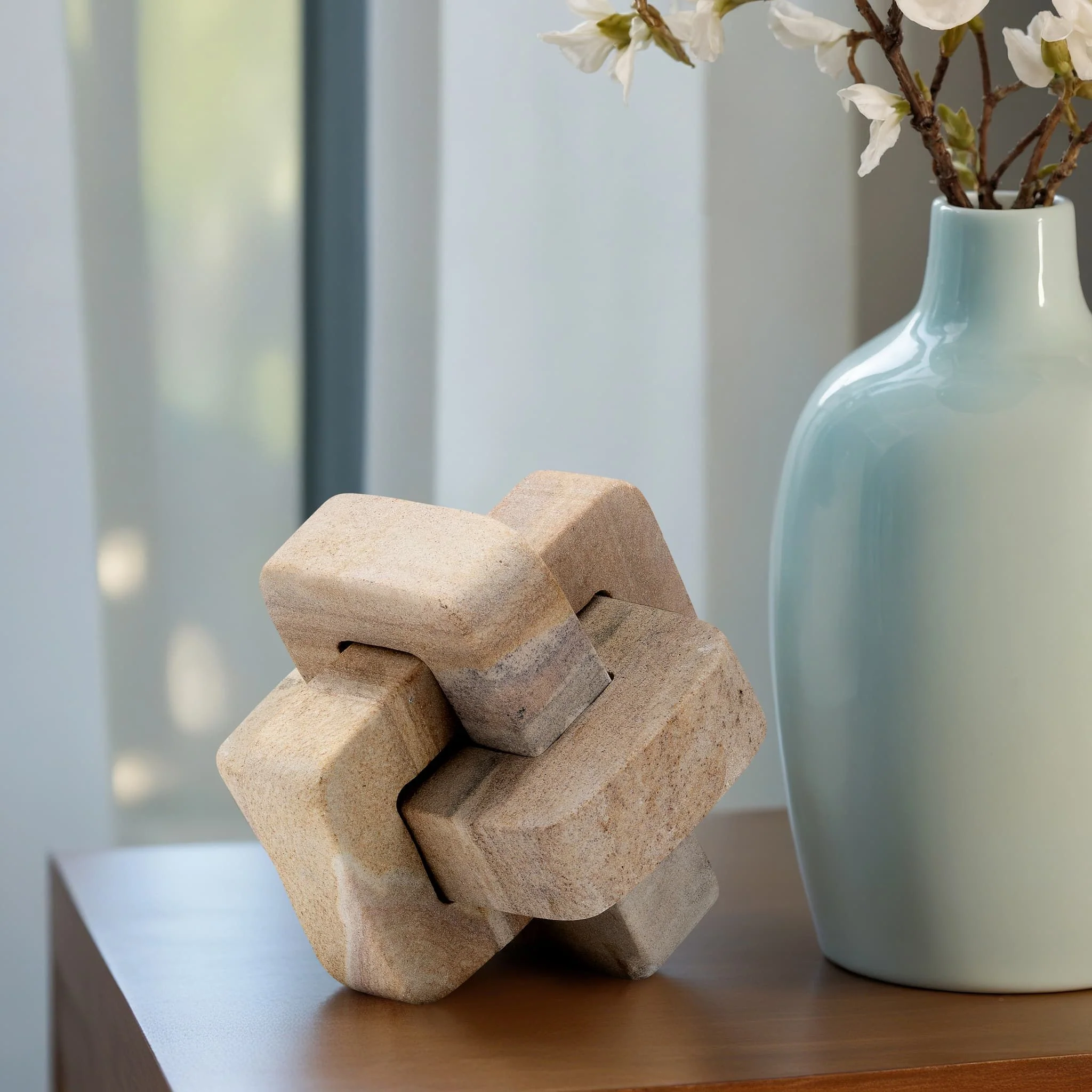 Marble, 5" Knot, Natural - Image 4