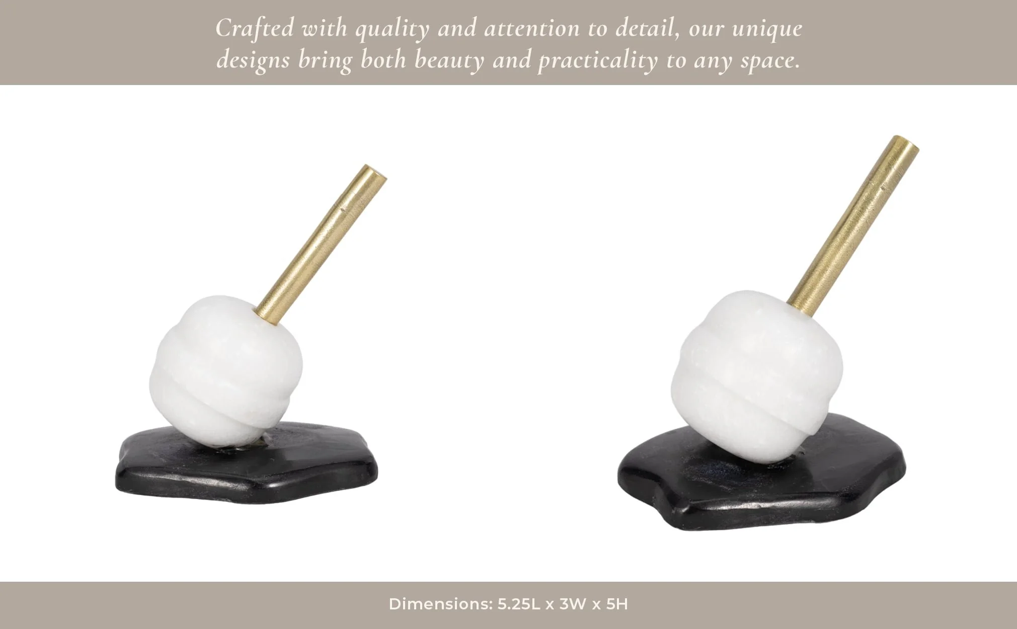 Marble, 6" Melted Lollipop, Multi - Image 12