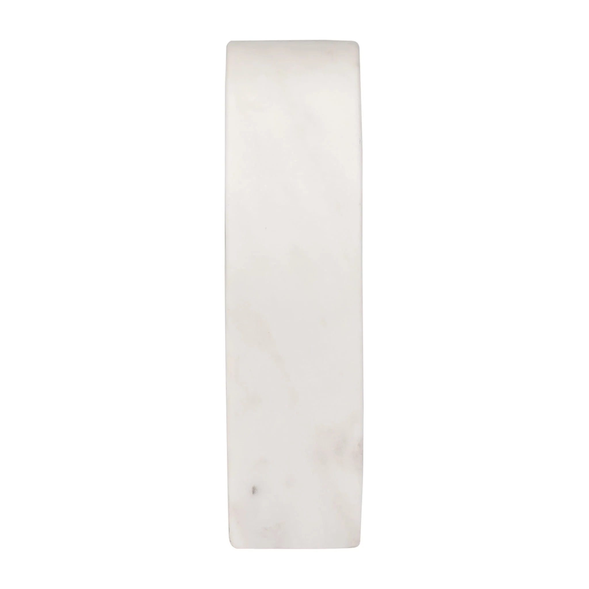 Marble, 6"h Horseshoe Tabletop Deco, White - Image 3