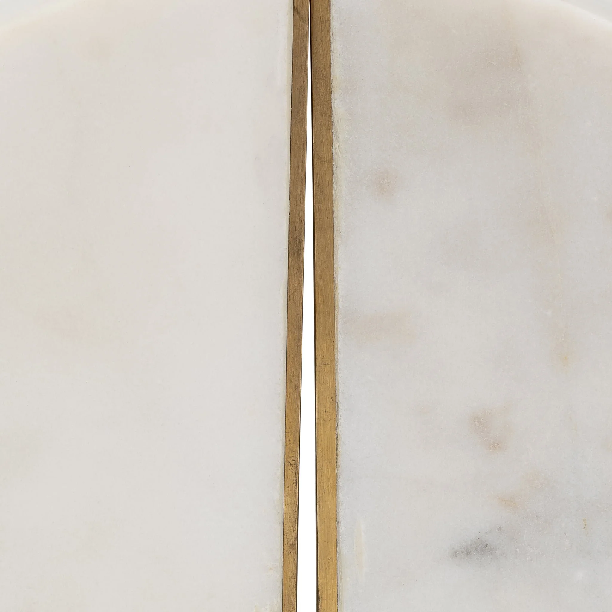 Marble, S/2 5" Pie Bookends, White - Image 5