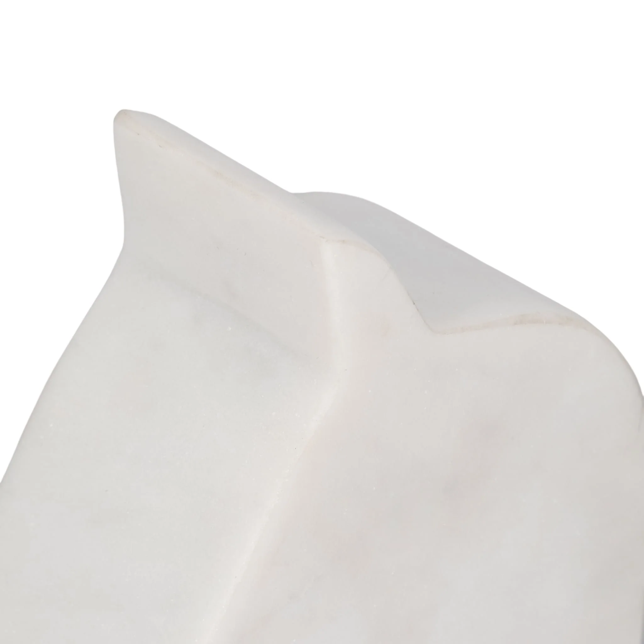Marble, S/2 6" Horse Head Bookends, White - Image 4