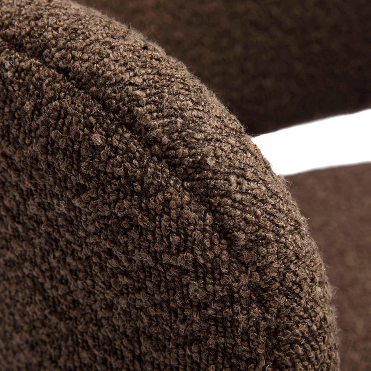 Margaret Chocolate Brown Performance Boucle Dining Chair - Image 6