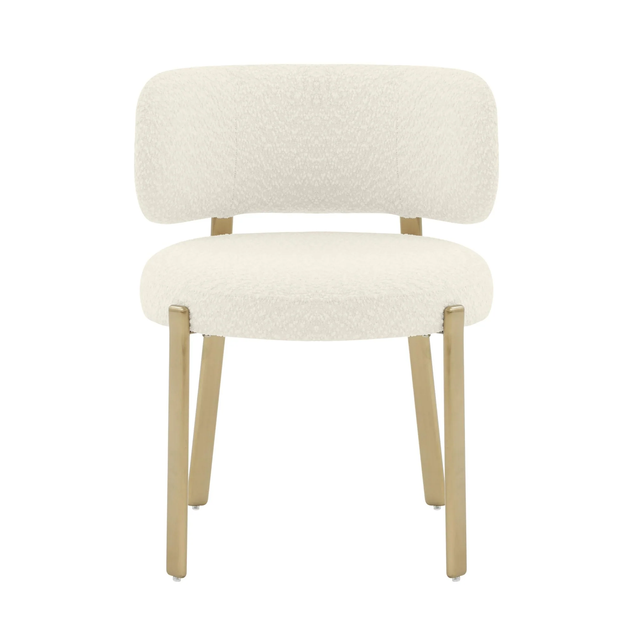 Margaret Cream Performance Boucle Dining Chair - Image 2
