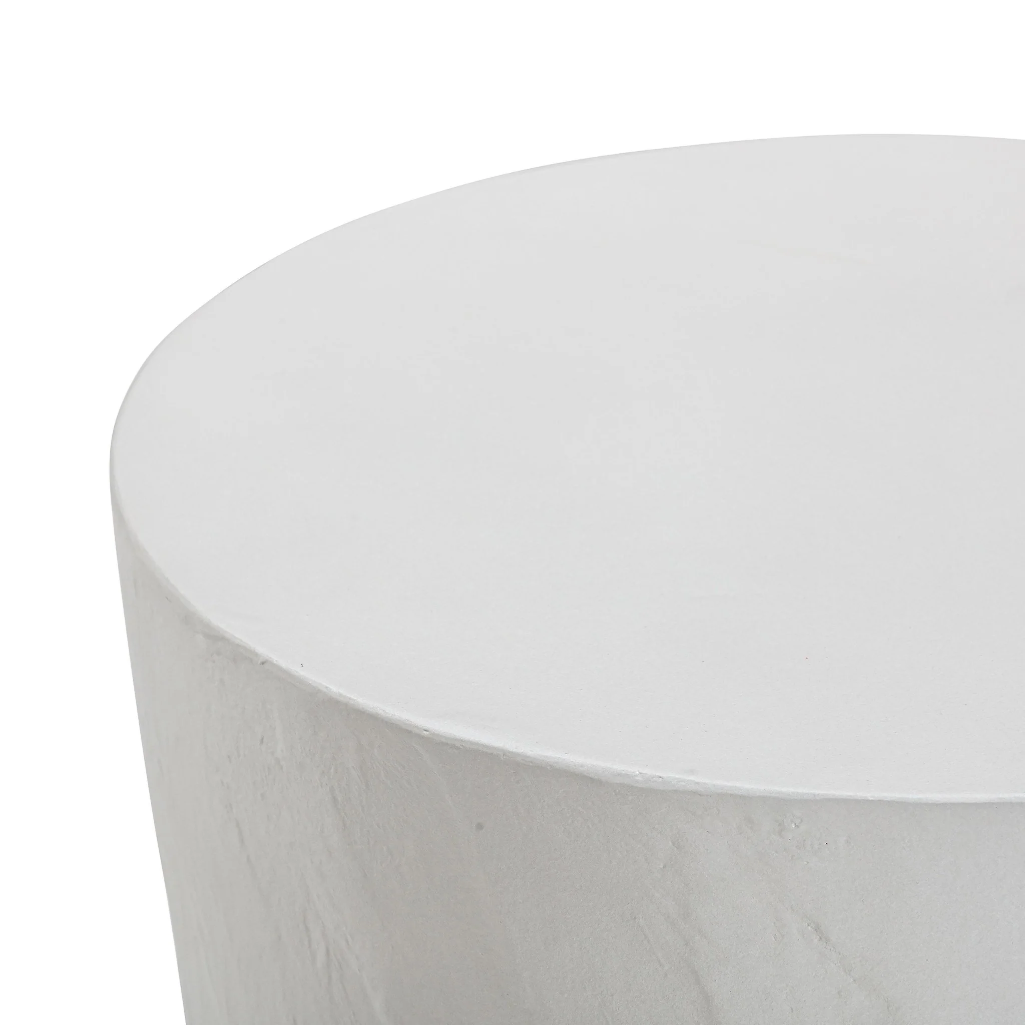 Margot Light Grey Faux Plaster Indoor / Outdoor Concrete Stool - Image 4