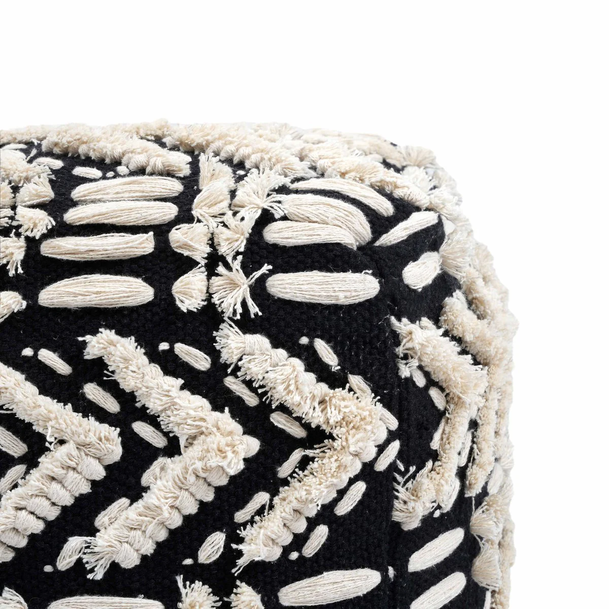 Mariel Cotton Pouf - Image 4