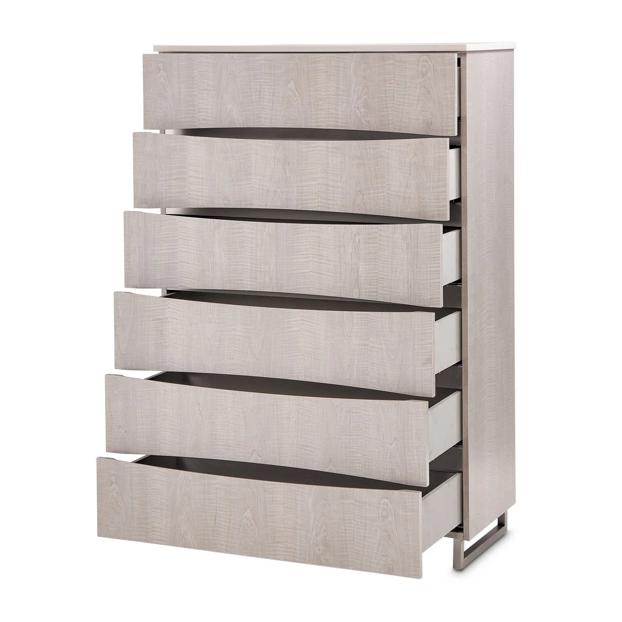 Marin 6-Drawer Chest - Greige - Image 3