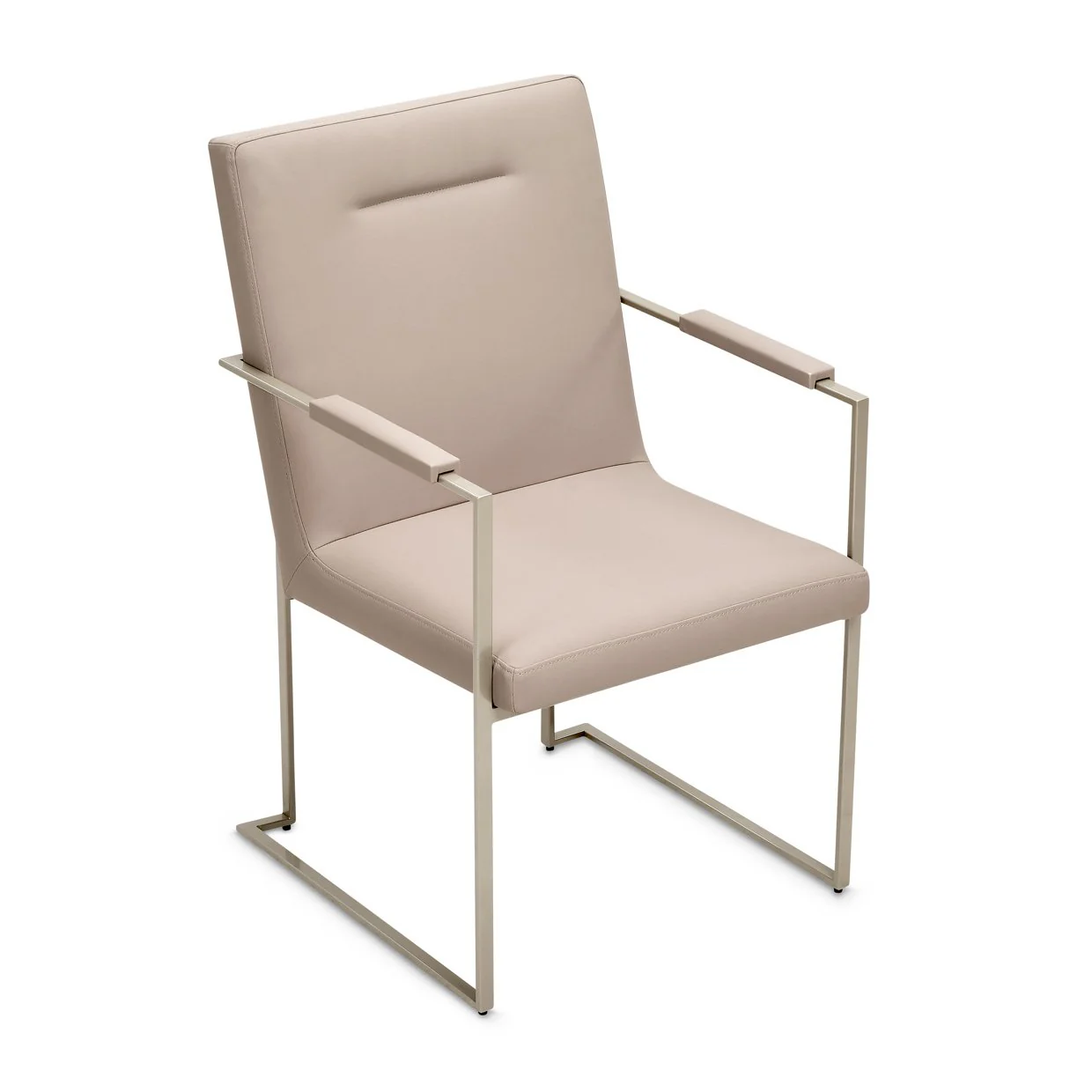 Marin Dining Arm Chair - Greige - Image 11