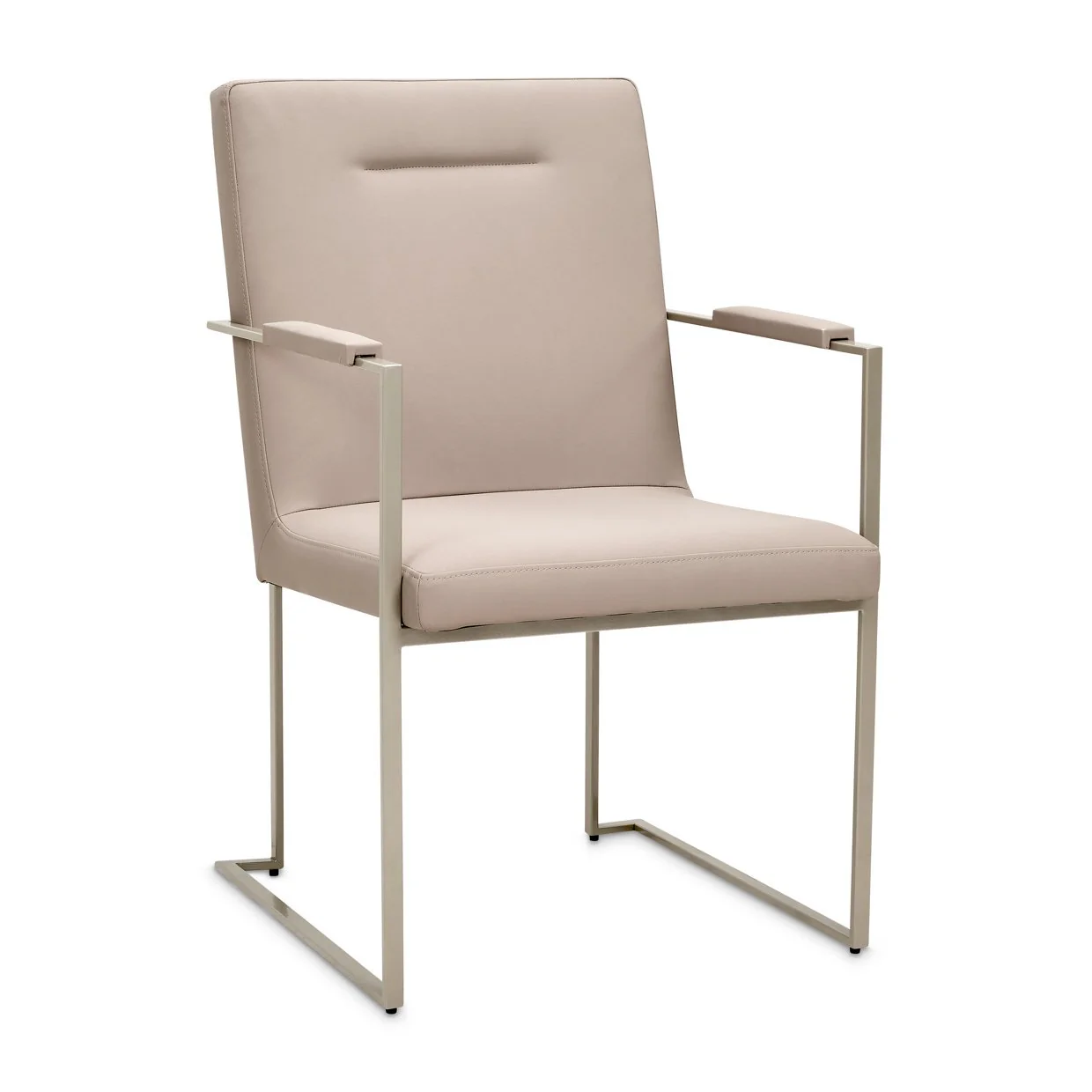 Marin Dining Arm Chair - Greige - Image 12