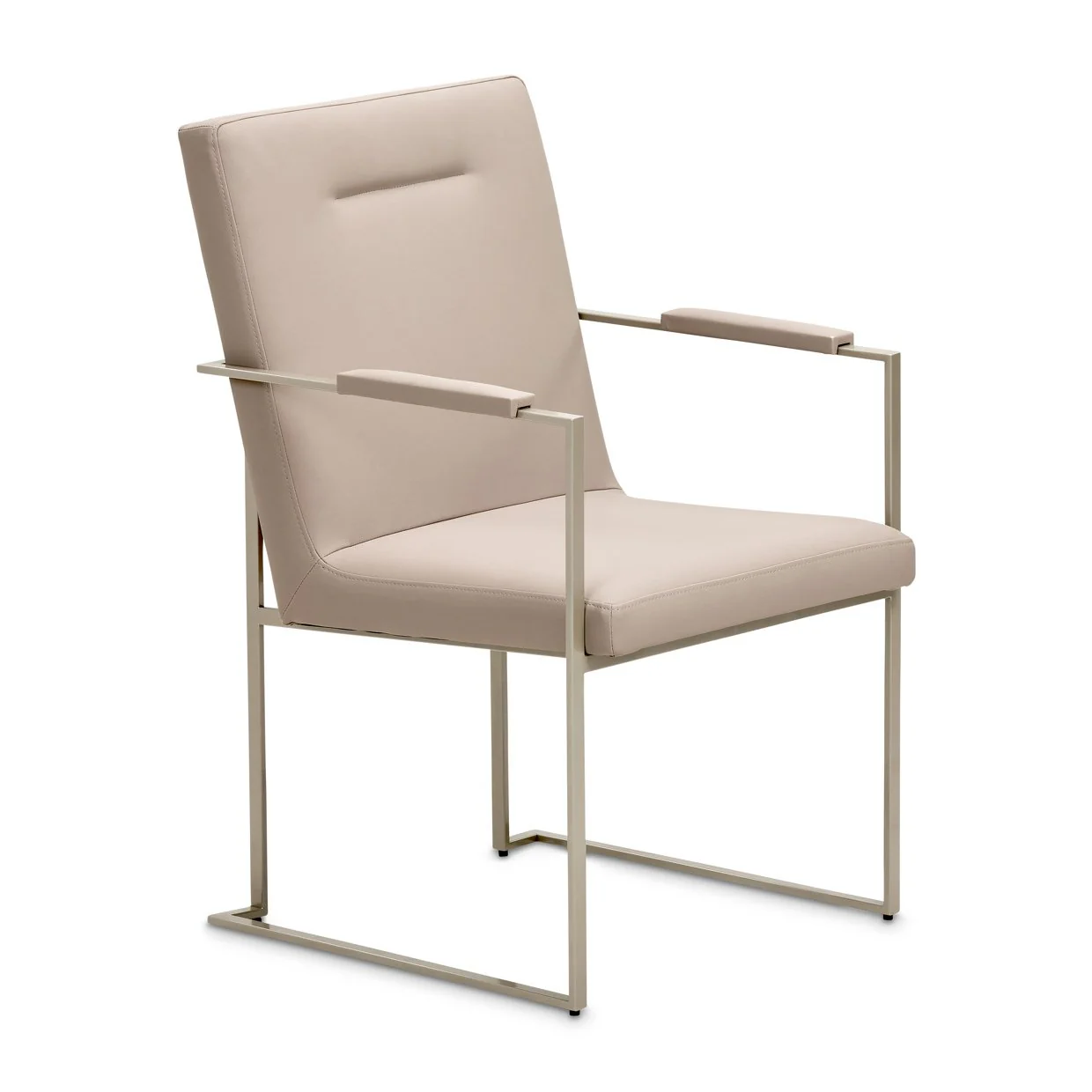 Marin Dining Arm Chair - Greige - Image 2