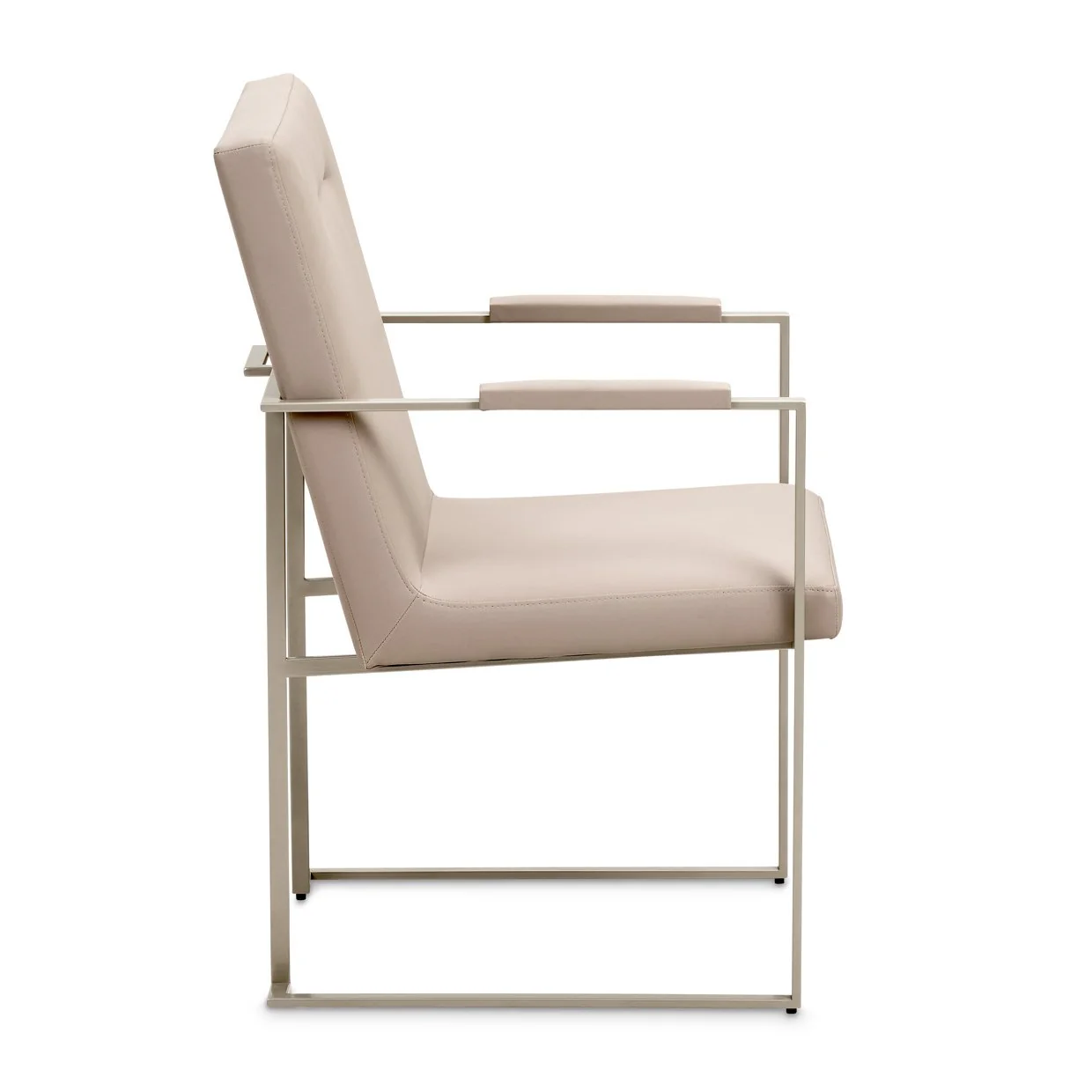 Marin Dining Arm Chair - Greige - Image 3