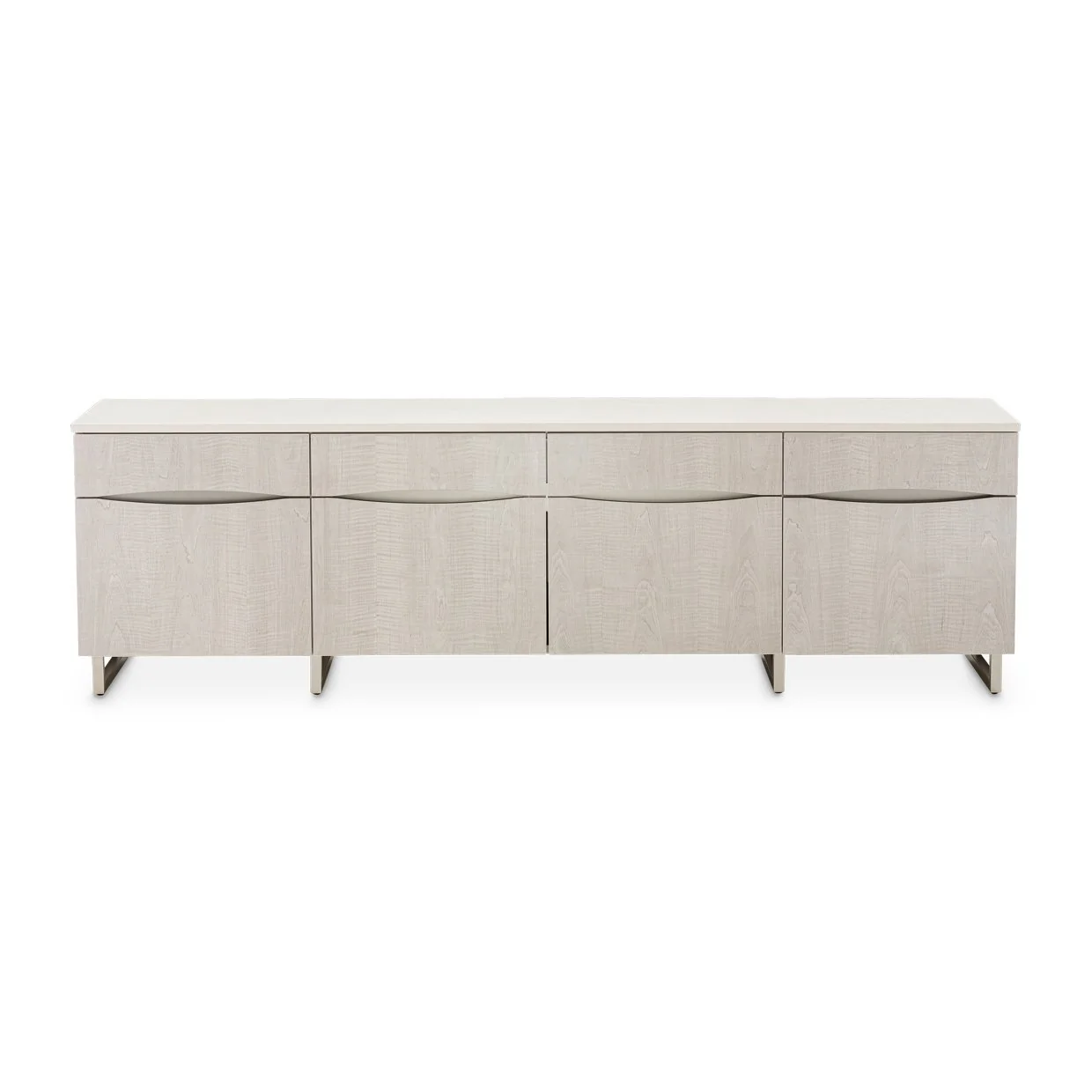Marin Media Cabinet - Greige - Image 11