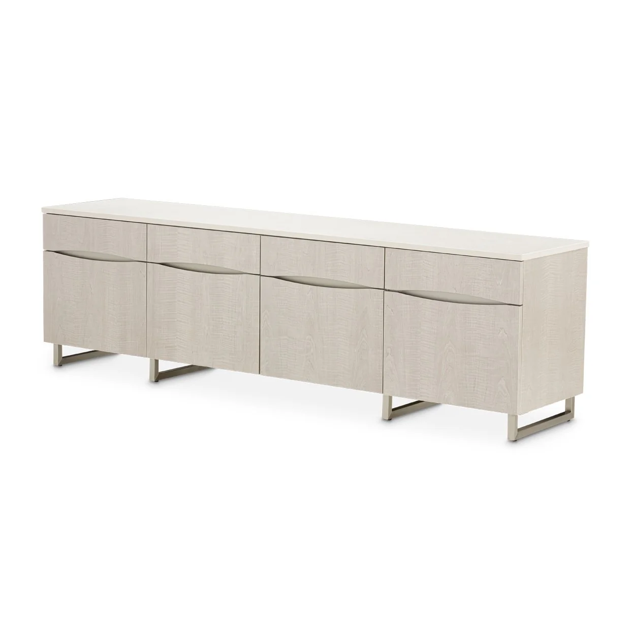 Marin Media Cabinet - Greige - Image 12