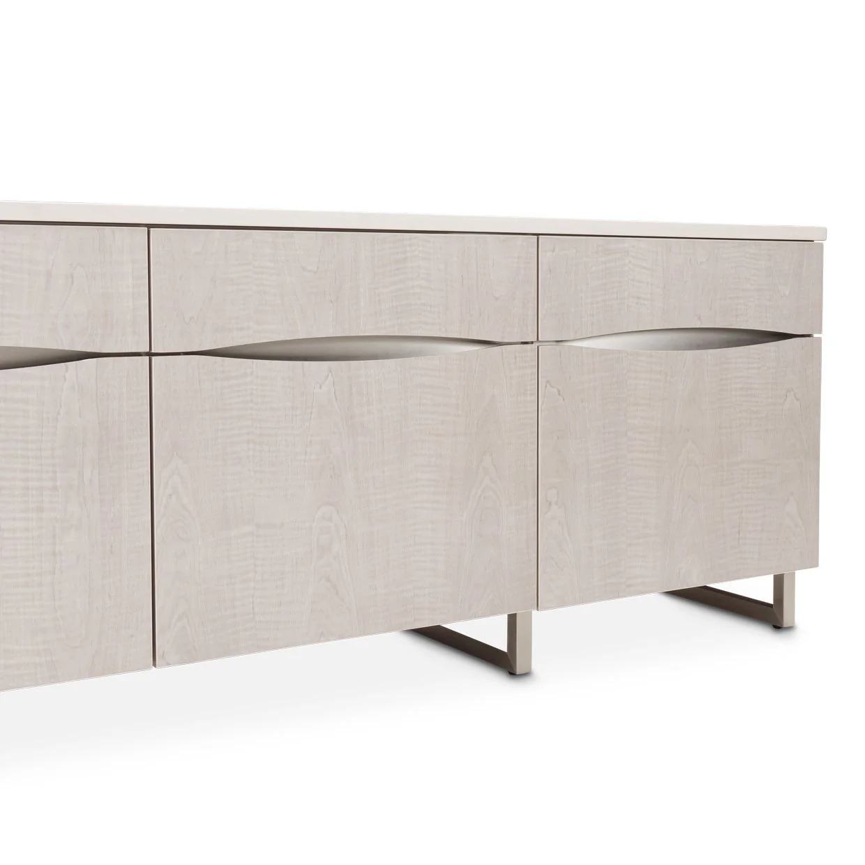Marin Media Cabinet - Greige - Image 8