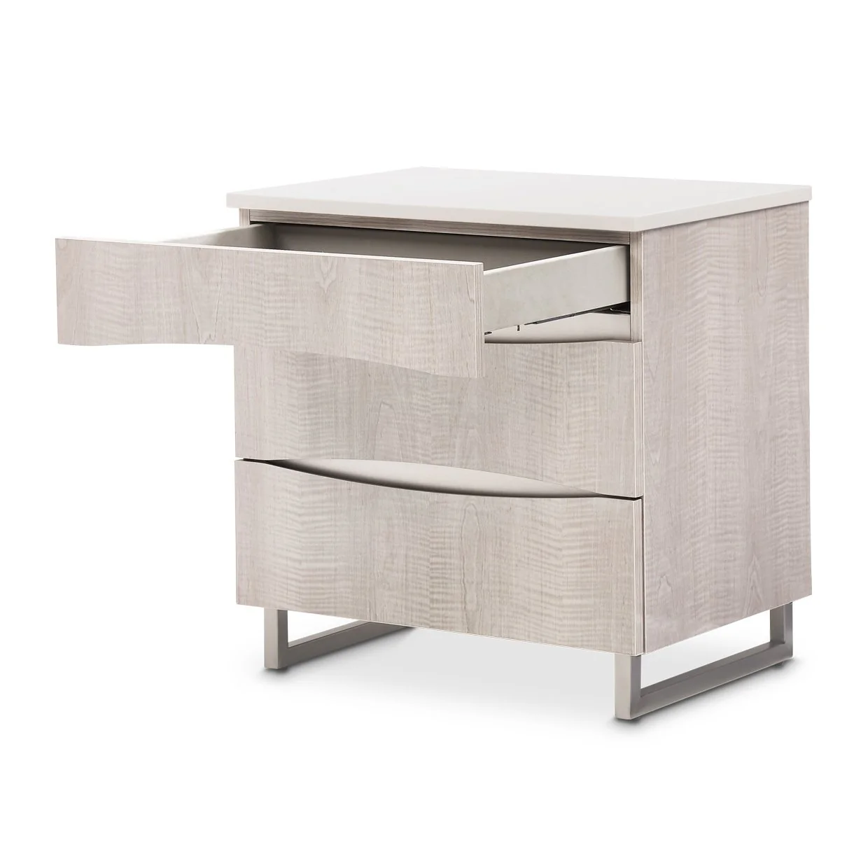 Marin Nightstand - Greige - Image 2