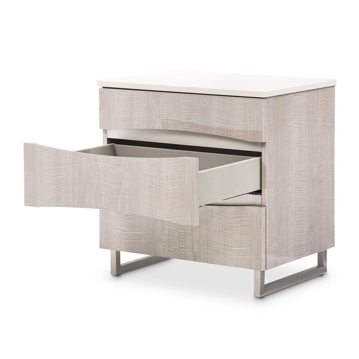 Marin Nightstand - Greige - Image 3
