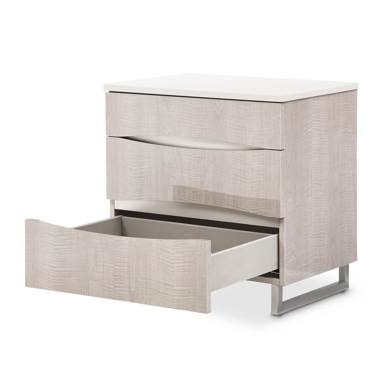 Marin Nightstand - Greige - Image 4