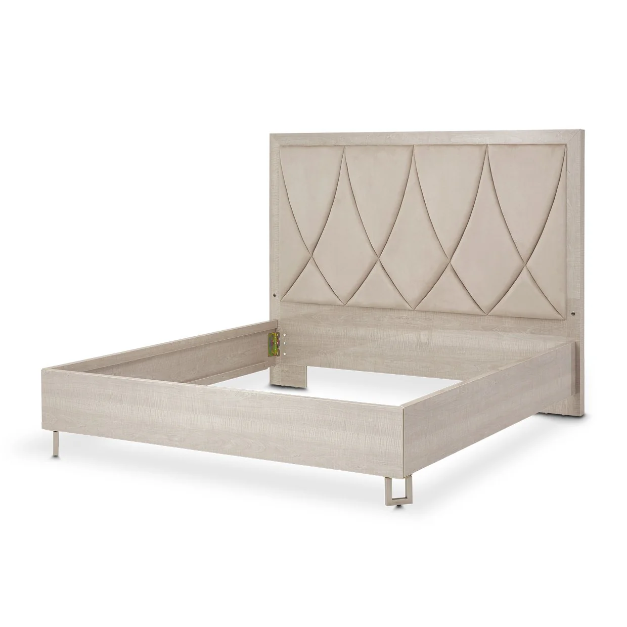 Marin Queen Panel Bed - Greige - Image 3