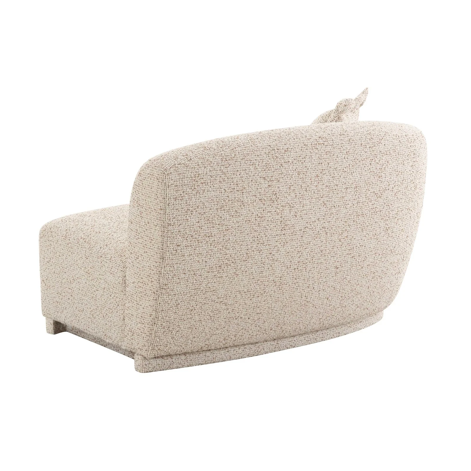 Marion Two-Tone Textured Boucle Loveseat - LAF - Image 4