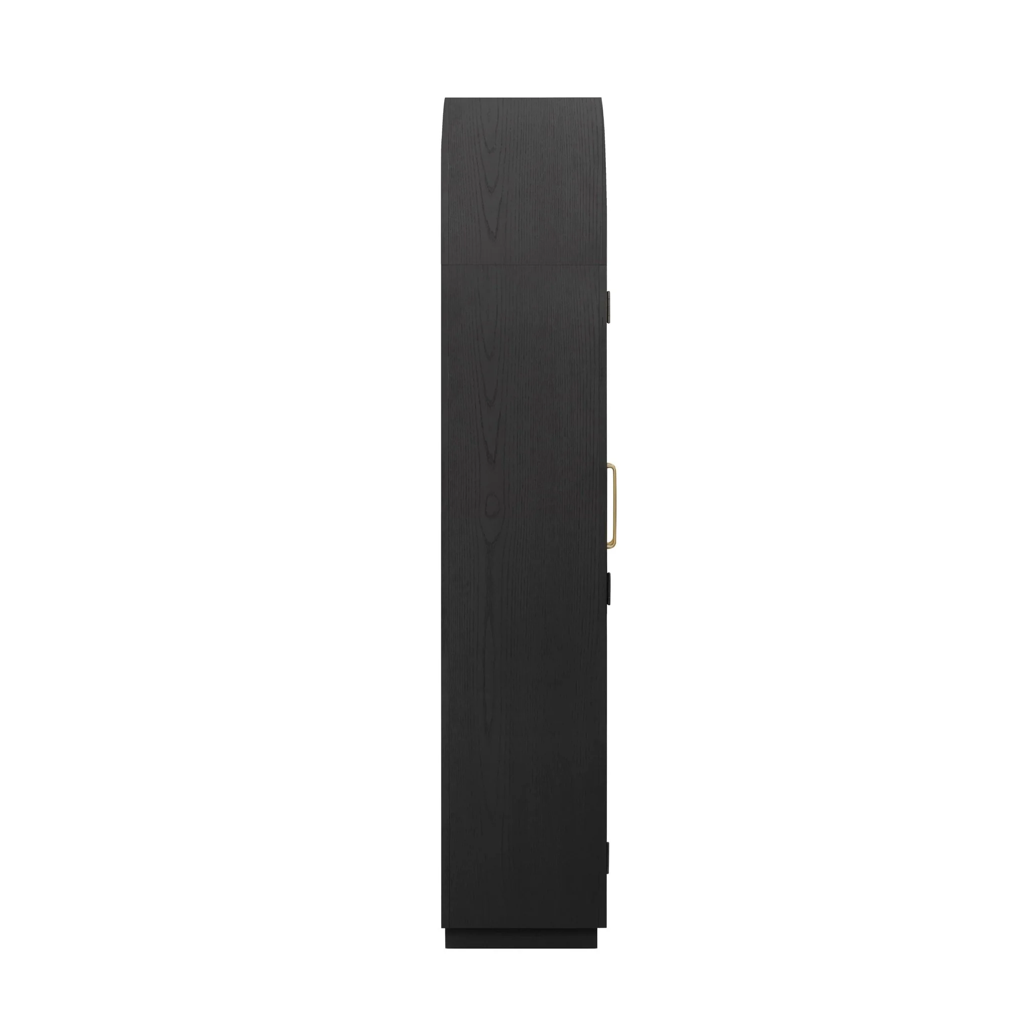 Marlow Black Wood Display Cabinet - Image 5