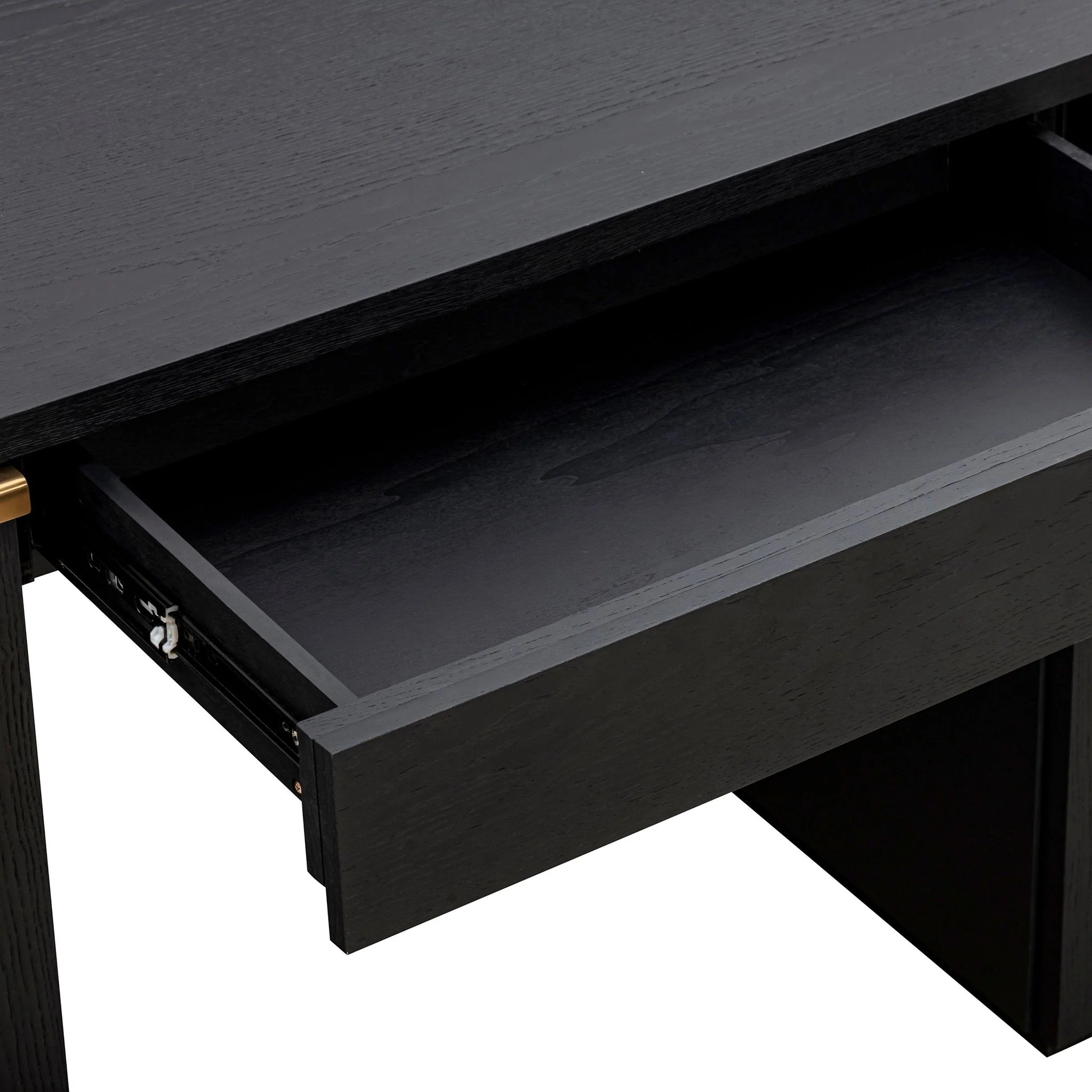 Marlow Black Wood Executive Desk - Image 8