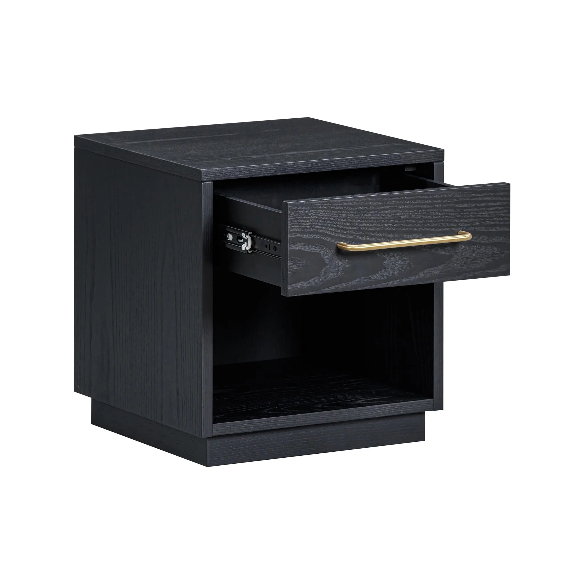 Marlow Black Wood Nightstand - Image 7