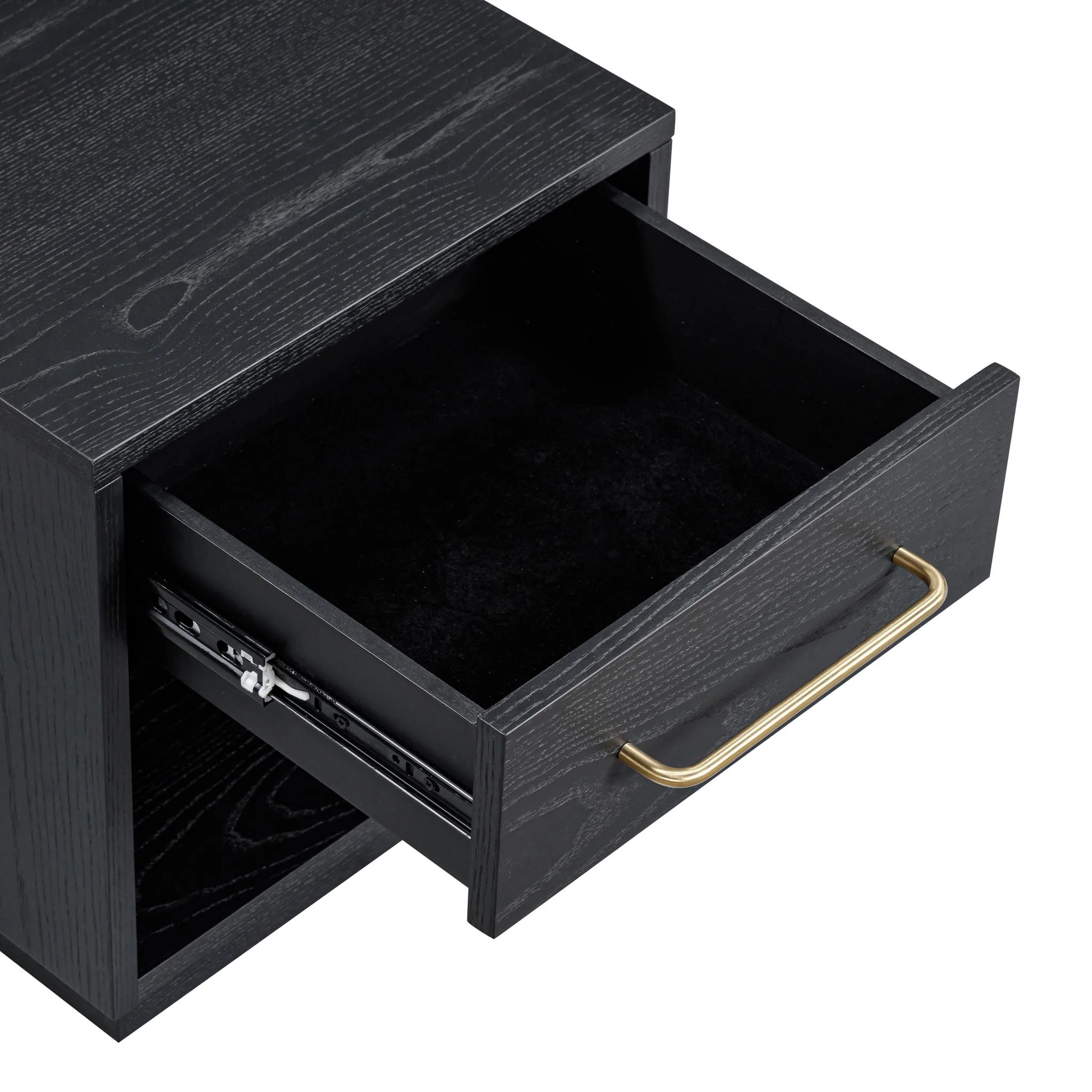 Marlow Black Wood Nightstand - Image 8