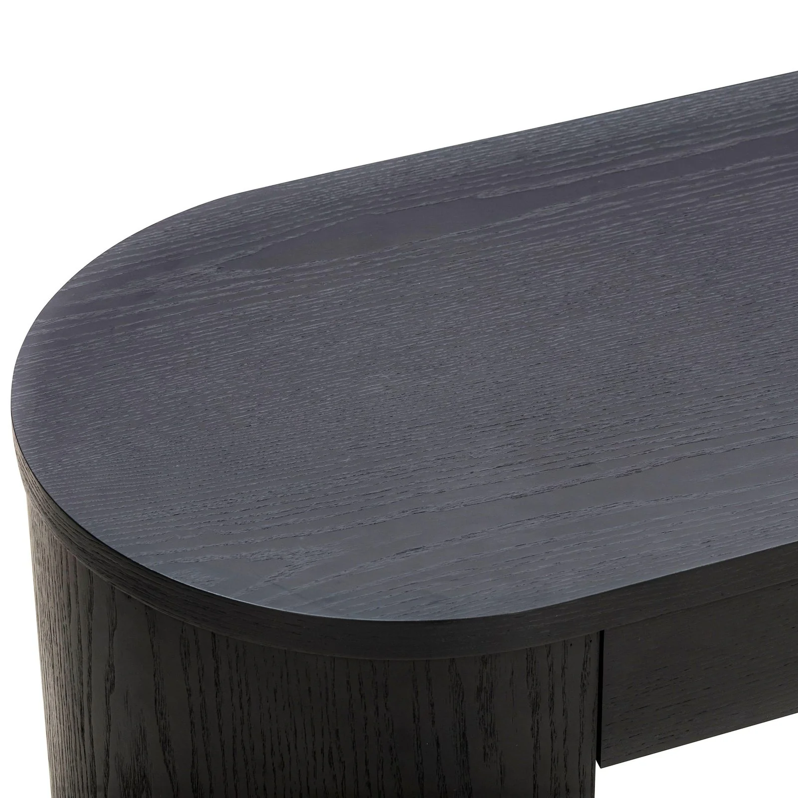 Marlow Black Wood Writing Desk - Image 9
