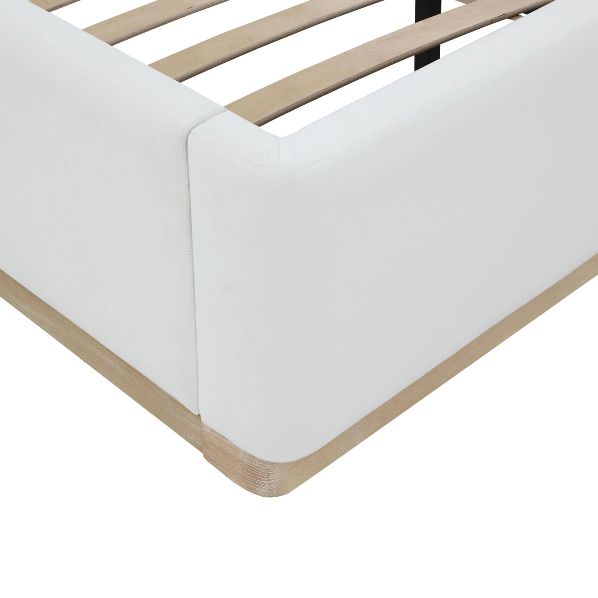 Marlow Cream Velvet King Bed - Image 9