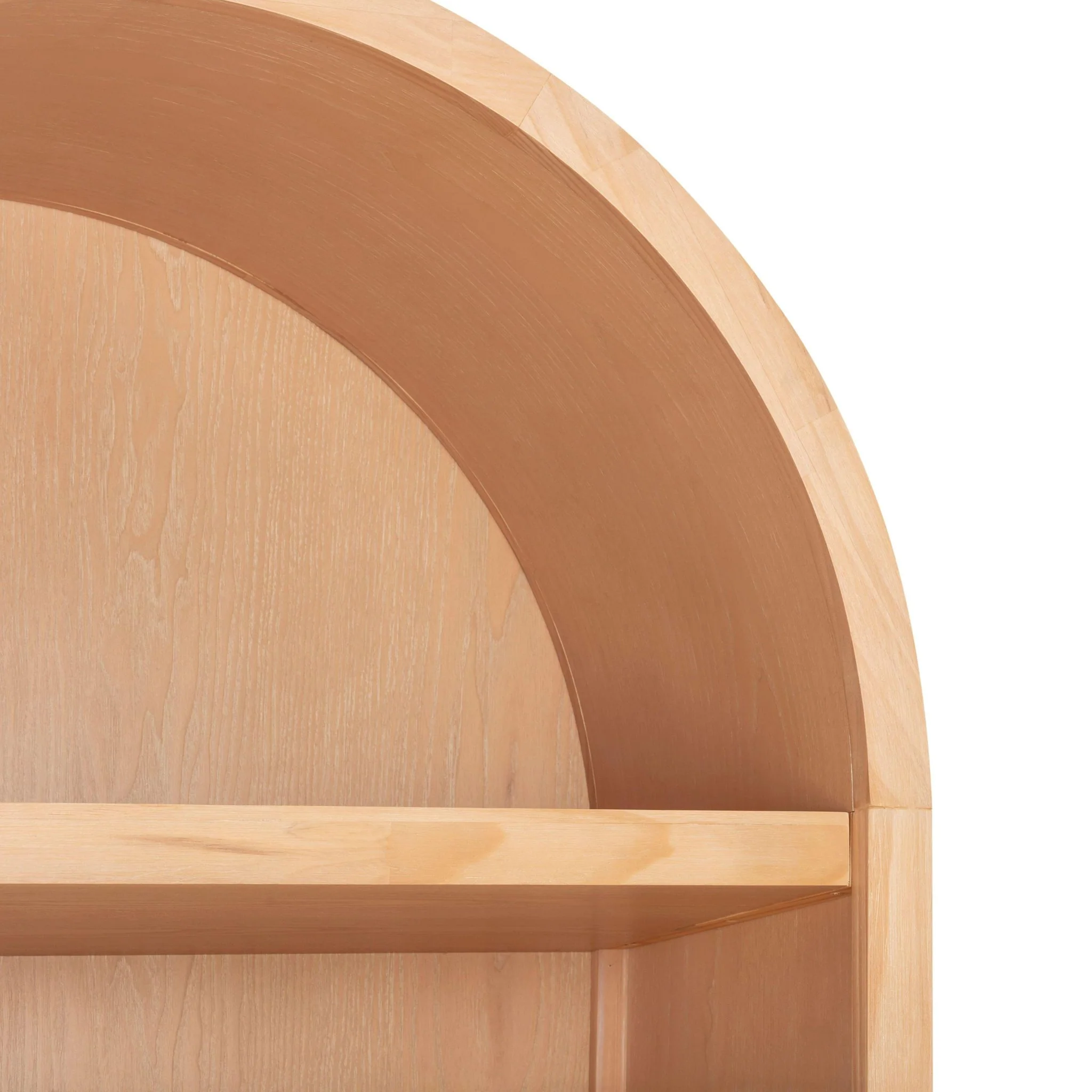 Marlow Natural Wood Bookcase with File Drawer - Image 7
