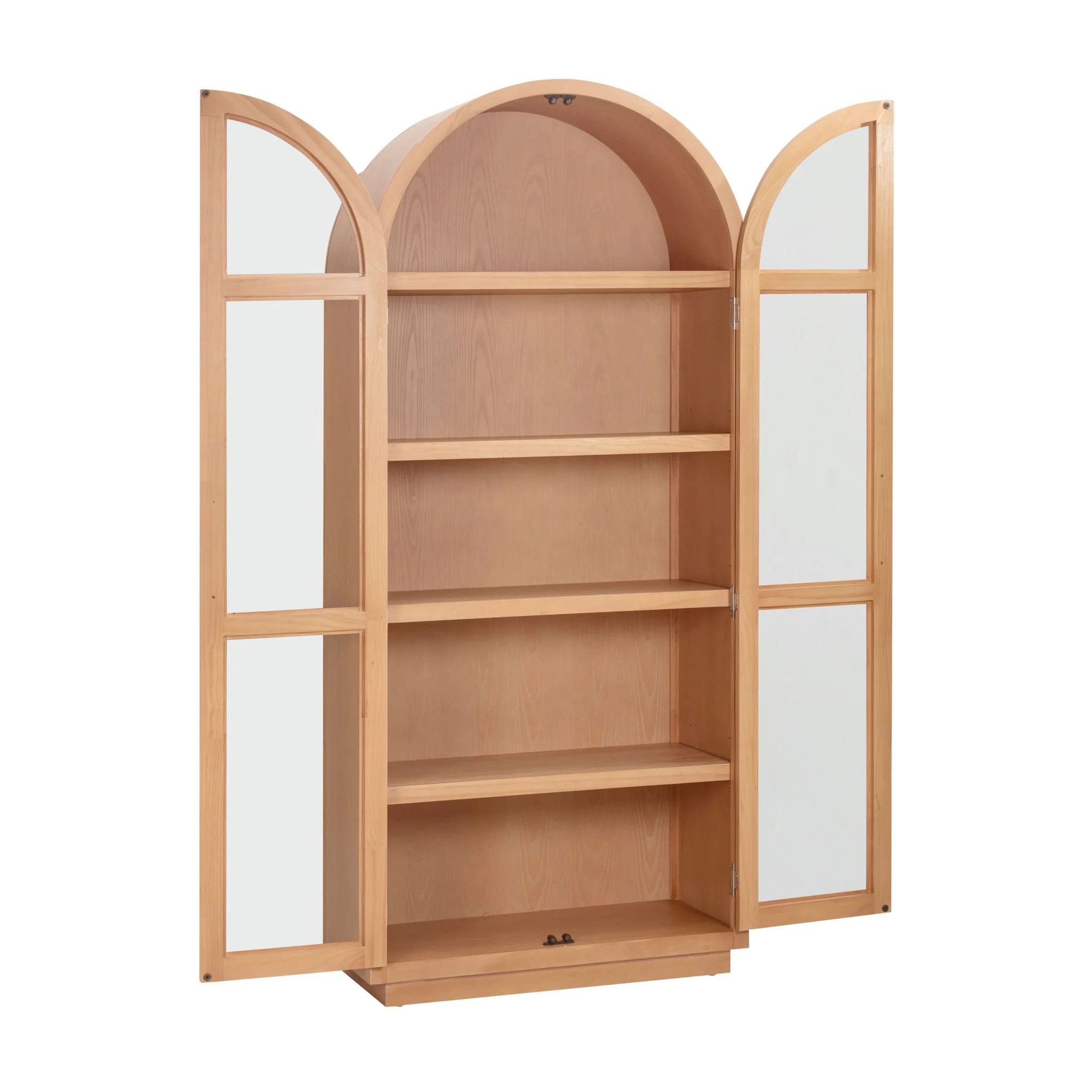 Marlow Natural Wood Display Cabinet - Image 6