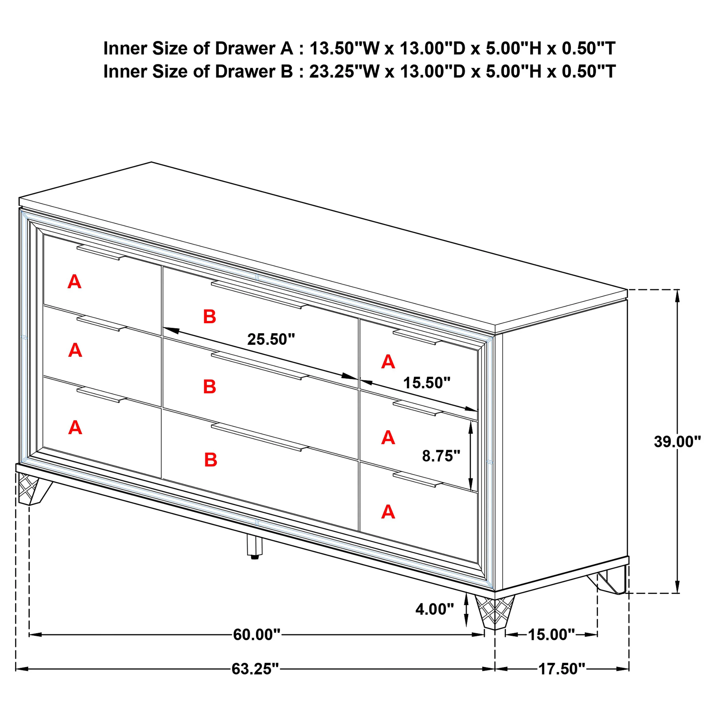 Marmore Bedroom Set - Image 115