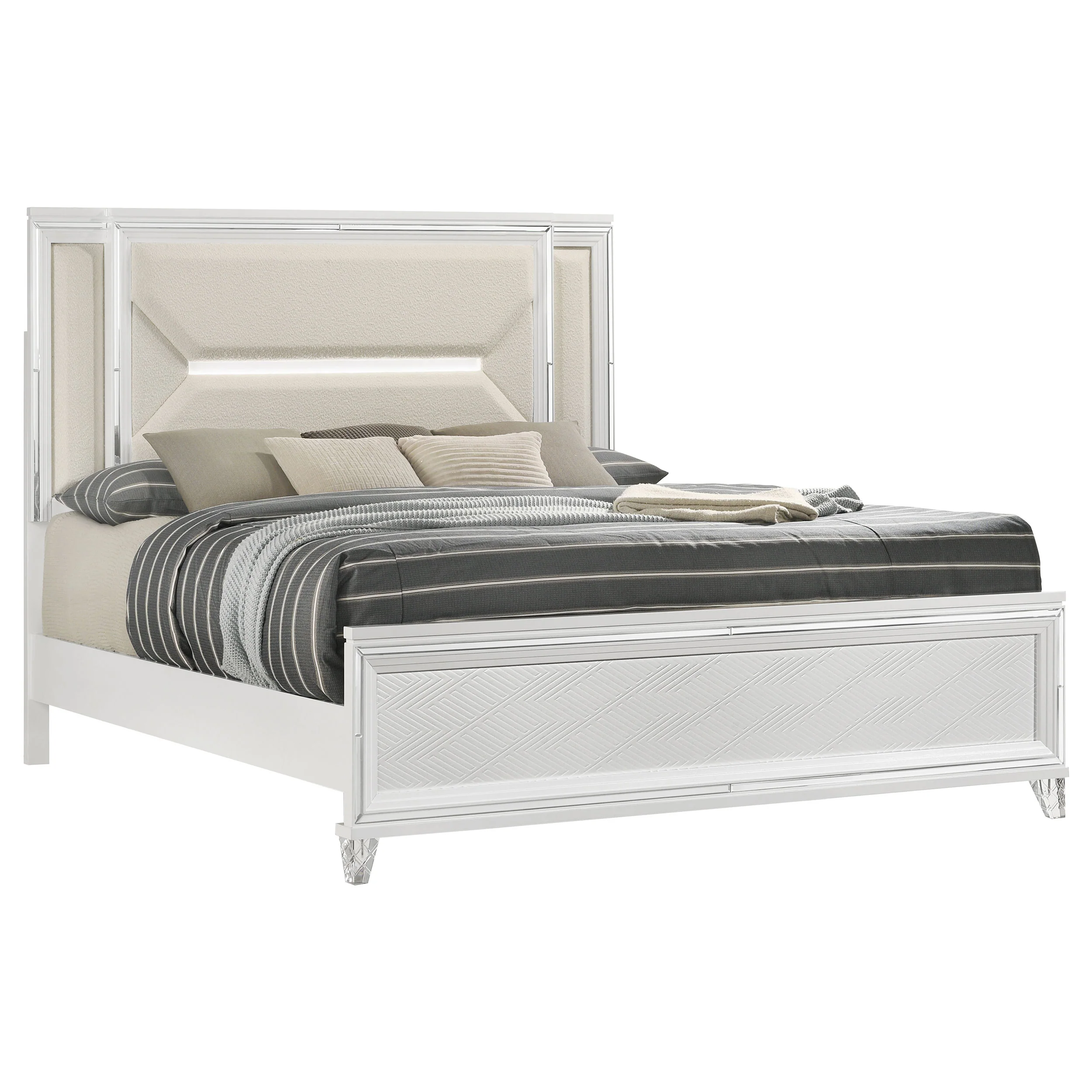 Marmore Panel Bed with LED Lighting - Image 3