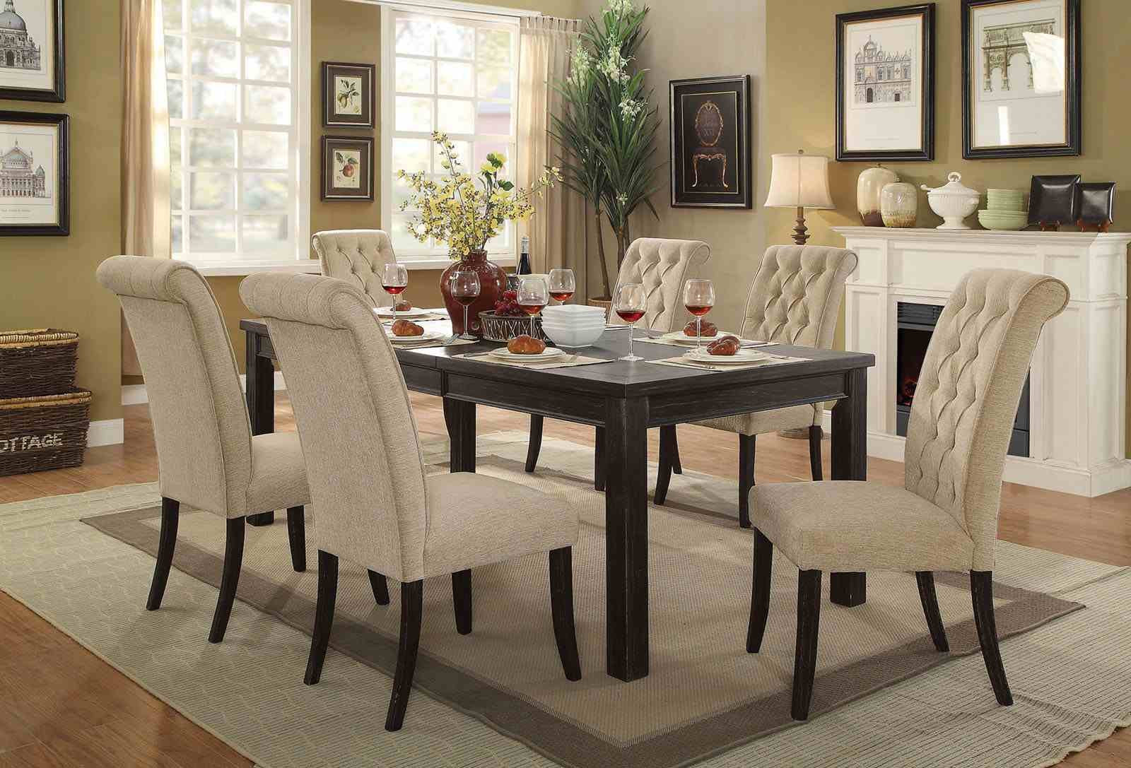 Marshall Side Chair, Beige (2/CTN) - Image 2