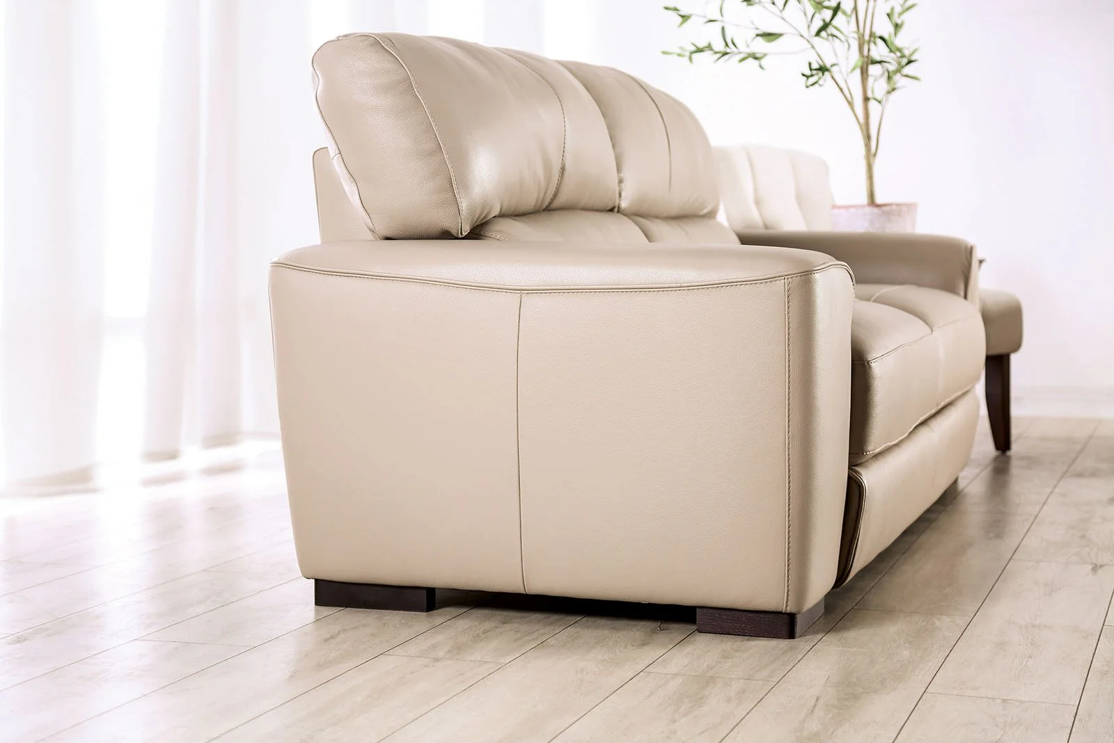 Marsicano Loveseat, Taupe - Image 6