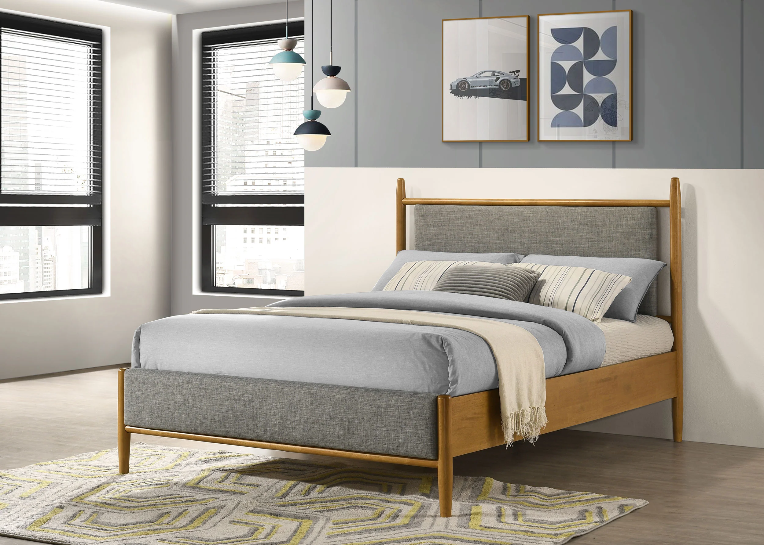 Mason Panel Platform Bed - Image 22