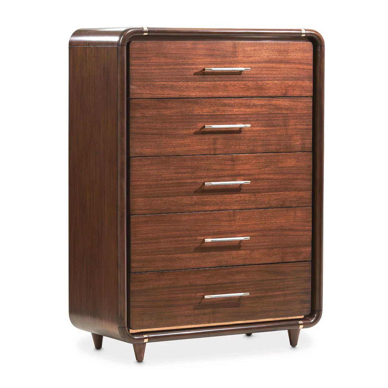 Mason Park 5-Drawer Gentlemen's Chest - Umber - Image 3