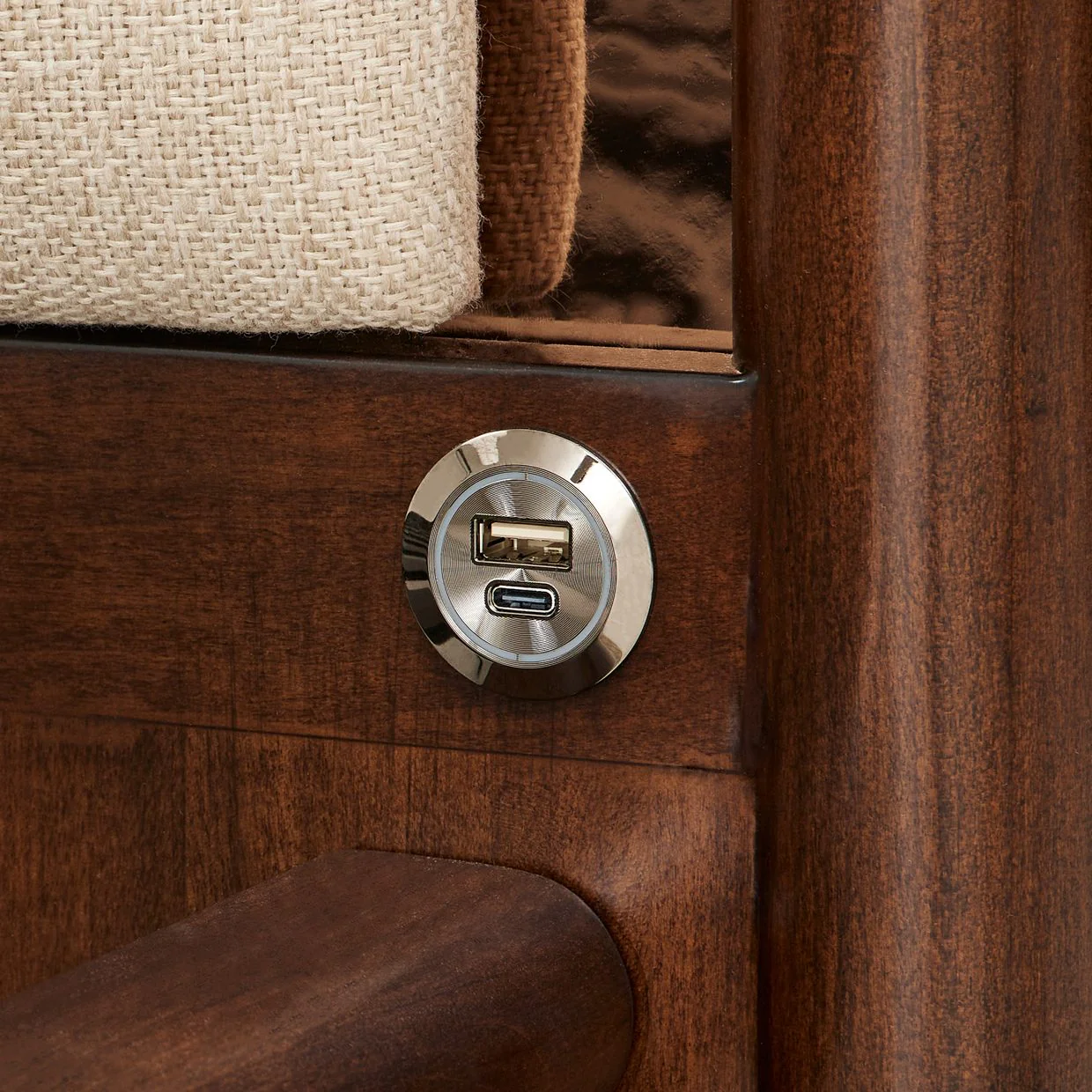 Mason Park King Platform Bed with Lift Mechanism - Umber - Image 19