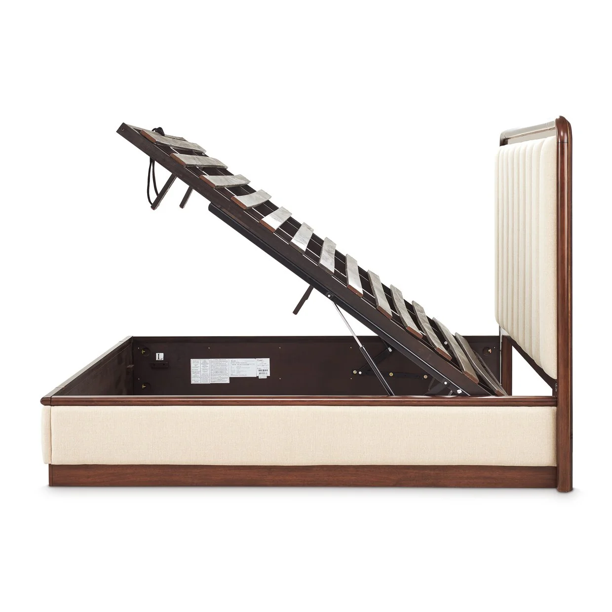 Mason Park King Platform Bed with Lift Mechanism - Umber - Image 5