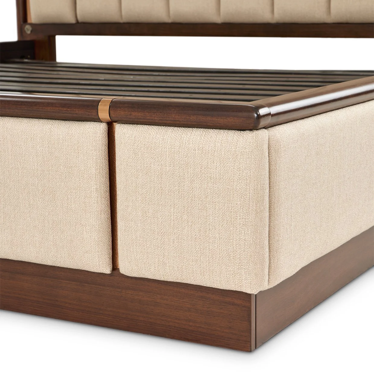 Mason Park King Platform Bed with Lift Mechanism - Umber - Image 8
