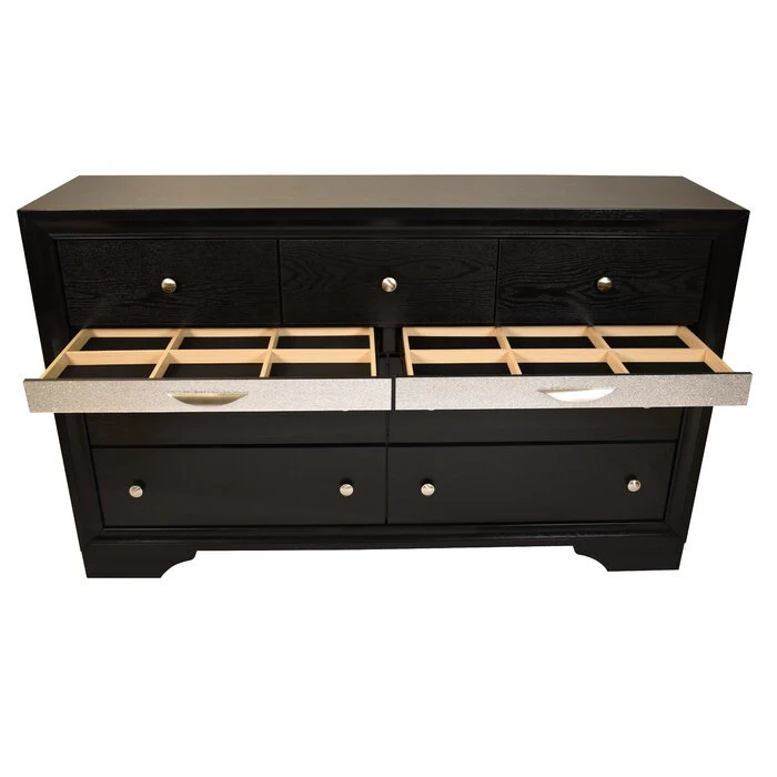 Matrix 4 Pc King Bed Black - Image 8