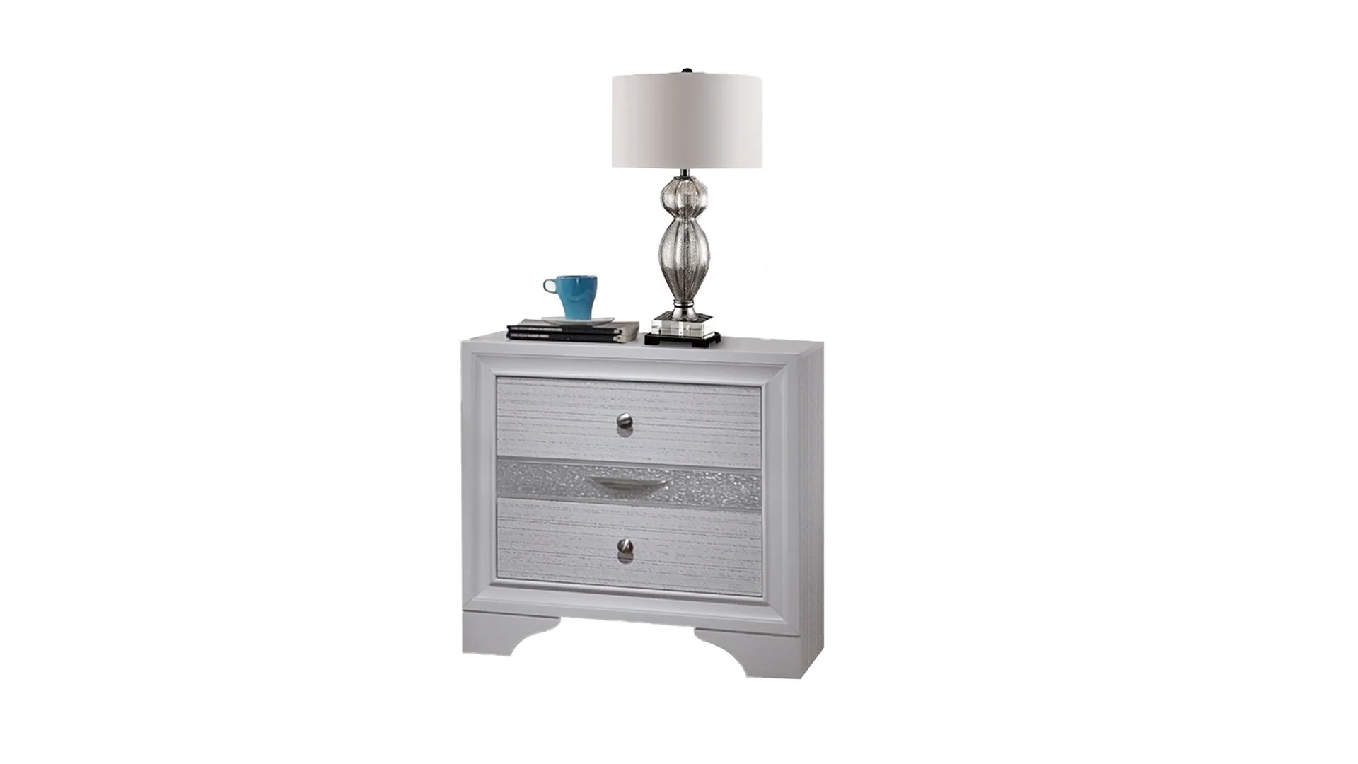Matrix 4 Pc Queen Bed  White - Image 10