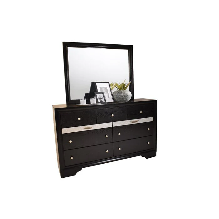 Matrix 5 Pc King Bed Black - Image 12