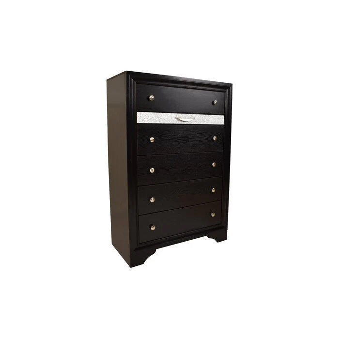 Matrix 5 Pc King Bed Black - Image 19