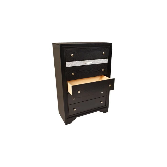 Matrix 5 Pc King Bed Black - Image 20